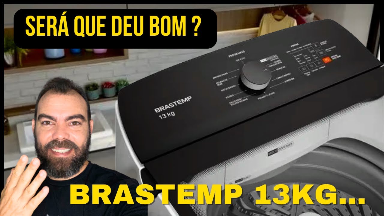 SERÁ QUE DEU BOM ?  // LAVADORA BRASTEMP 13 kg Bwk13ab / bwk13a9  /  bwk12ab