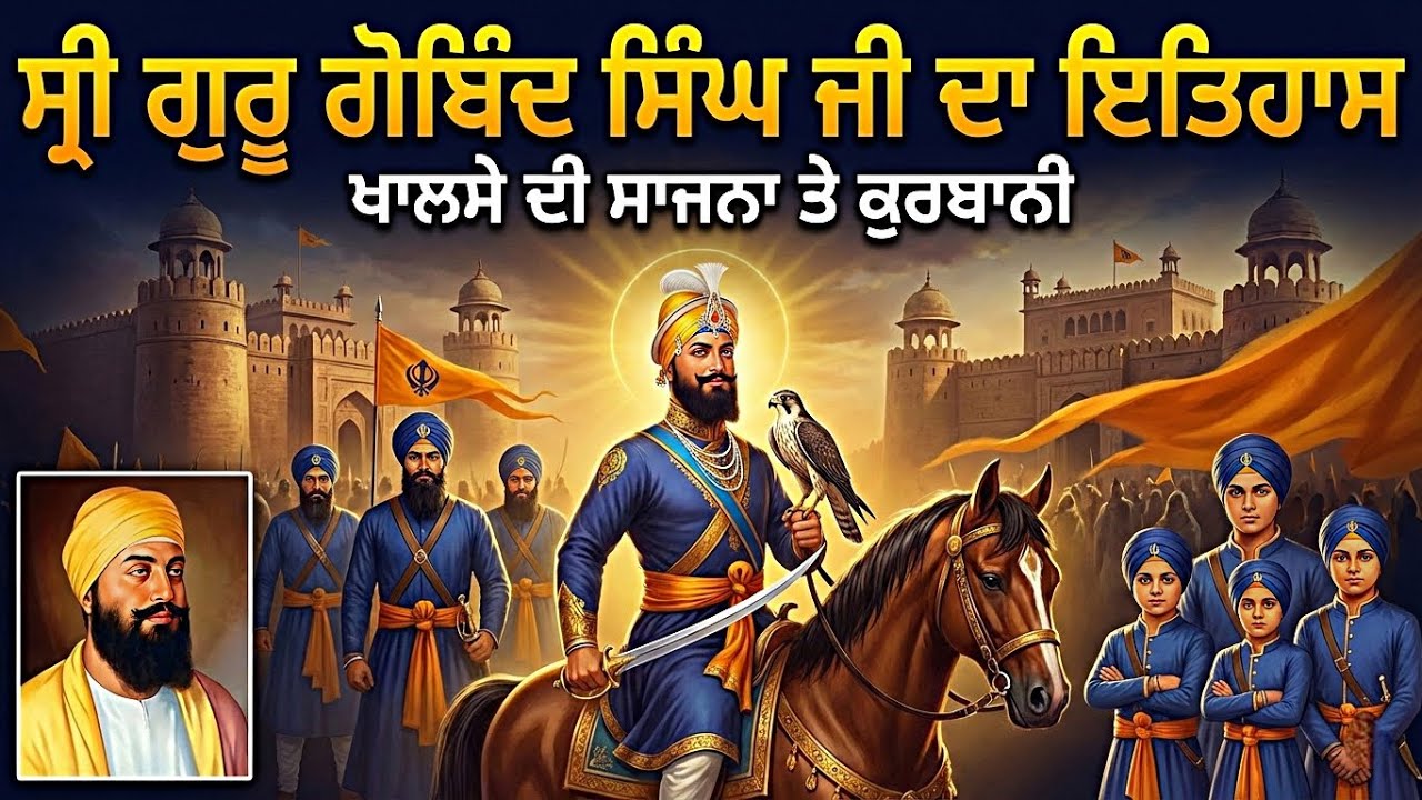 ਸ਼੍ਰੀ ਗੁਰੂ ਗੋਬਿੰਦ ਸਿੰਘ ਜੀ ਦਾ ਇਤਿਹਾਸ | Guru Gobind Singh Ji Katha | Guru Gobind Singh Ji 