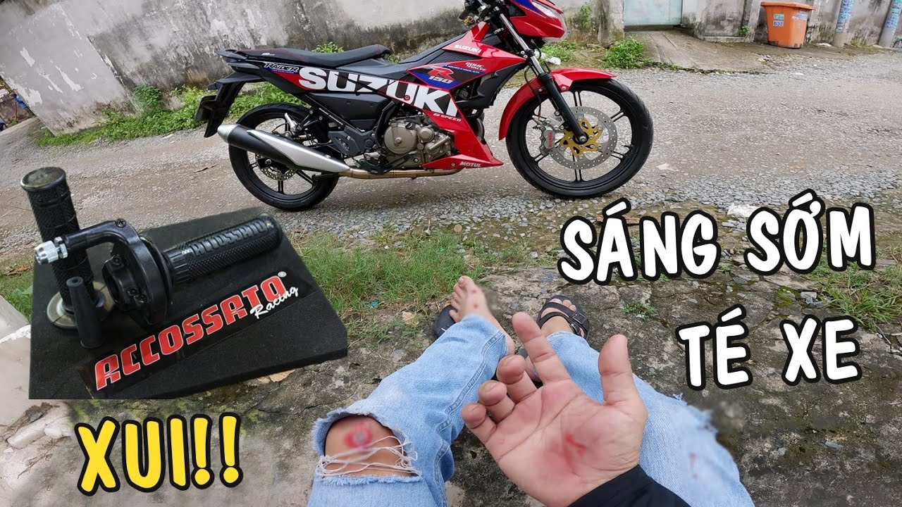 Thiện Red gặp sự cố T&eacute; Xe khi đi quay C&ugrave;m Tăng Tốc Accossato 1 D&acirc;y Ga