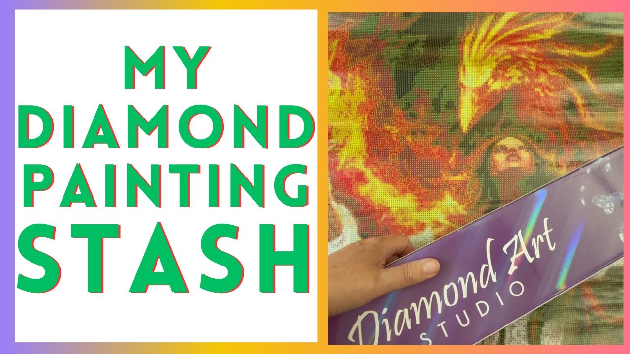 WHAT is in my Diamond Painting Stash?