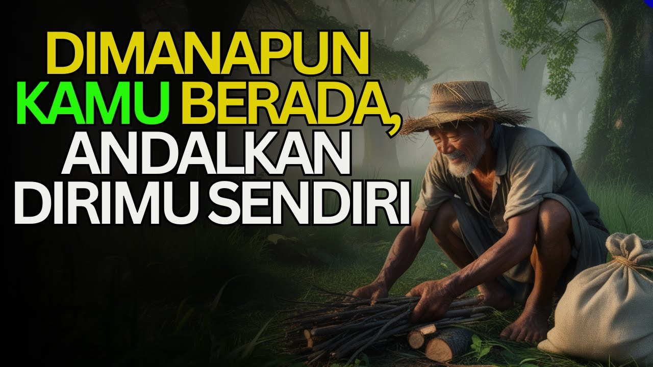 DI DUNIA YANG TIDAK PASTI, JADILAH SANDARAN BAGI DIRIMU SENDIRI || MOTIVASI DIRI