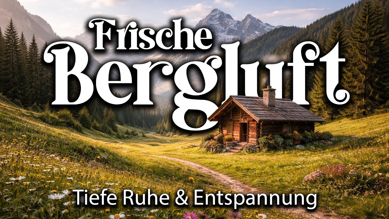 30-Minuten Traumreise in die Alpen 🗻🌼  | Loslassen, Ruhe & Geborgenheit