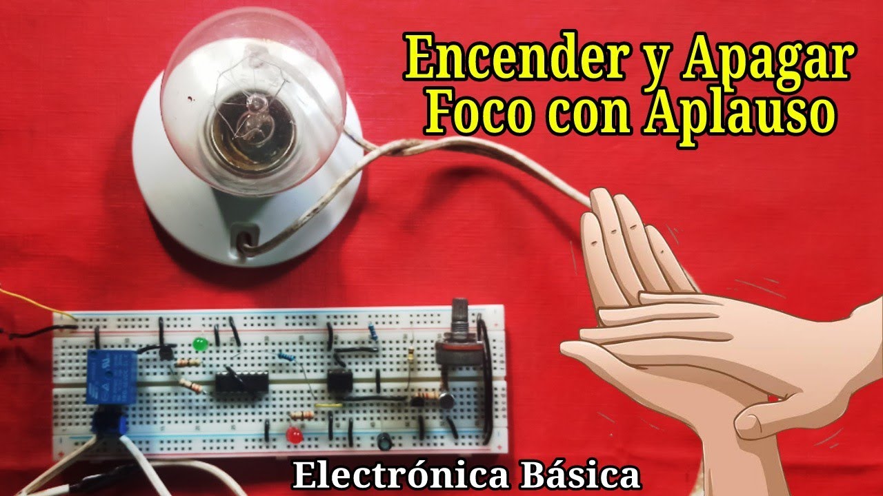 Apaga y Enciende una Lámpara con Aplausos: Proyecto DIY / PCBWay