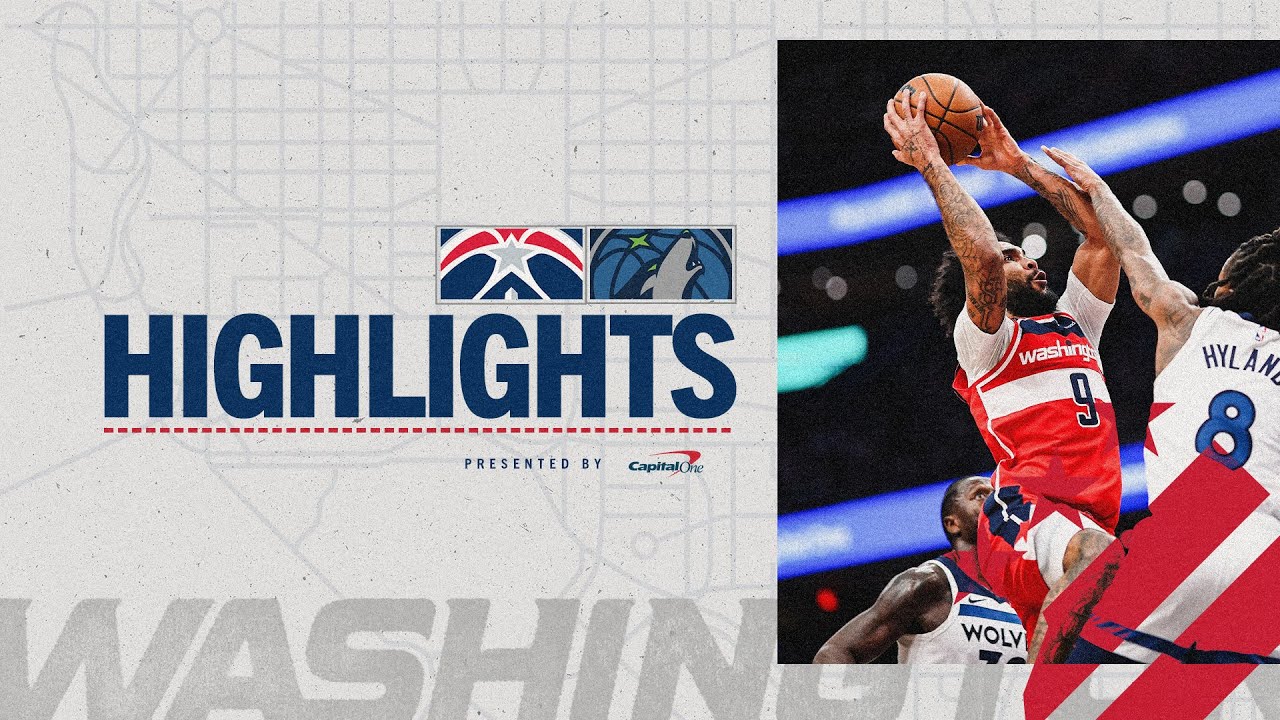 Highlights: Washington Wizards vs. Minnesota Timberwolves |1.04.26