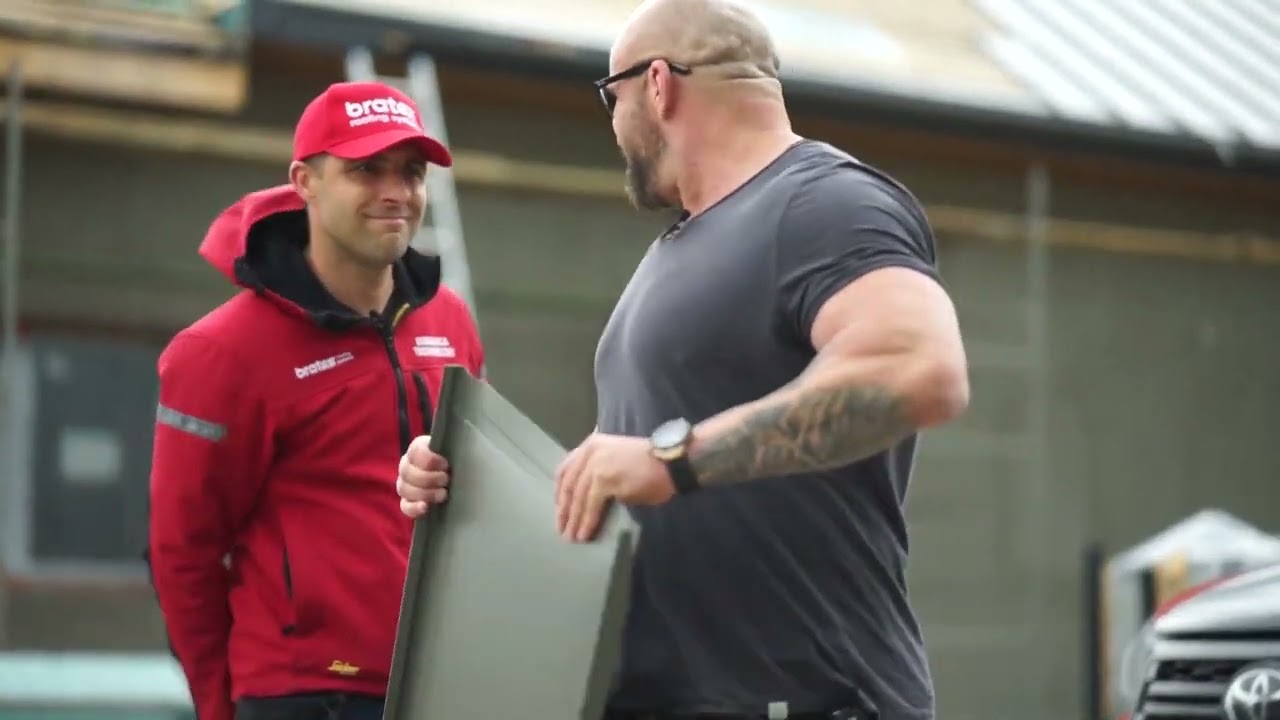 Realizace střechy s modulárním falcem Bratex Savoy – Ceramic Matt Pro BT, SSAB 254 (RAL 7010)