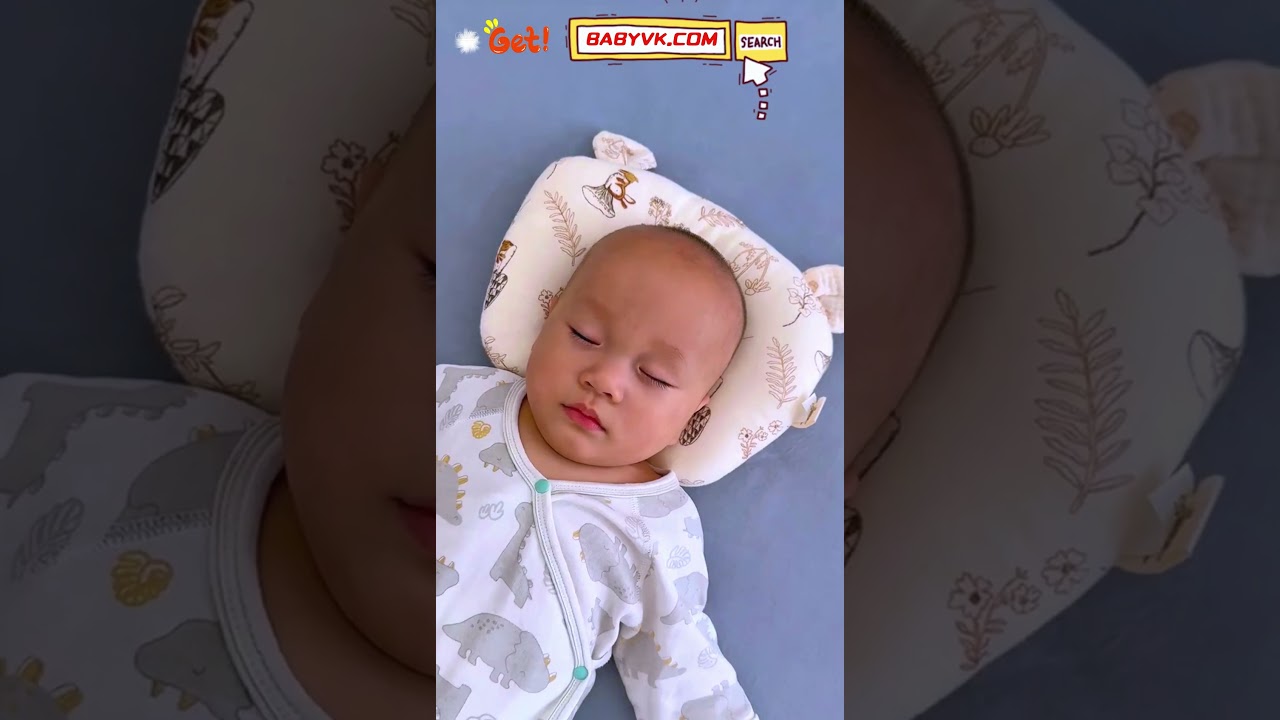 Baby Head Shaping Pillow: Help Your Baby Sleep with a Perfect Round Head 