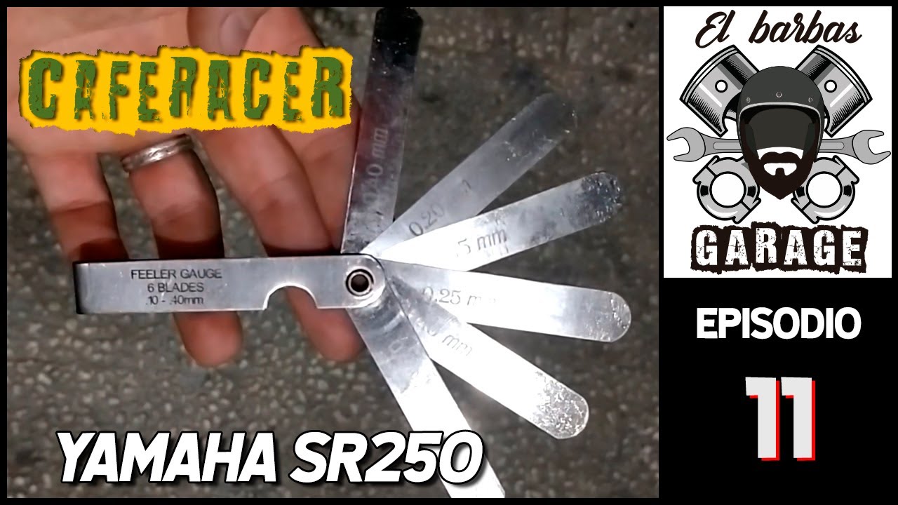 La Moto va mal! | Reglaje de VALVULAS a la Sr250 | CAFE RACER desde 0! | YAMAHA Sr250