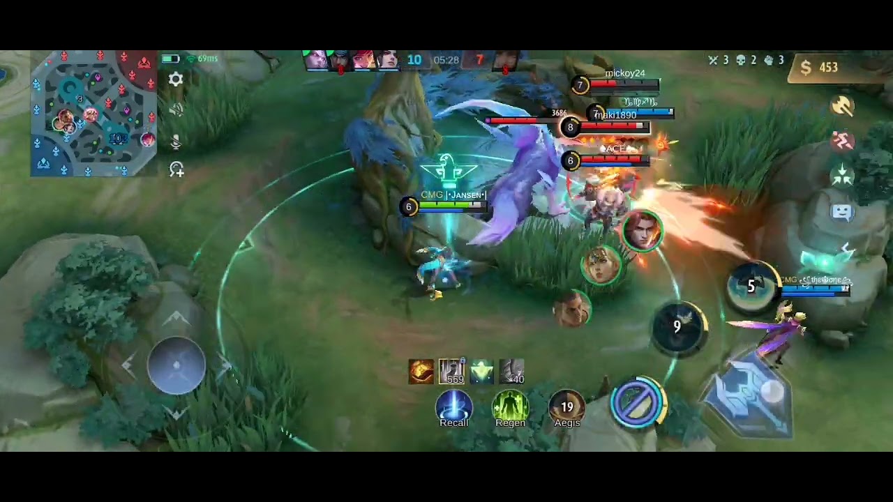 rank game with the gang ( 5 man ) mllbb