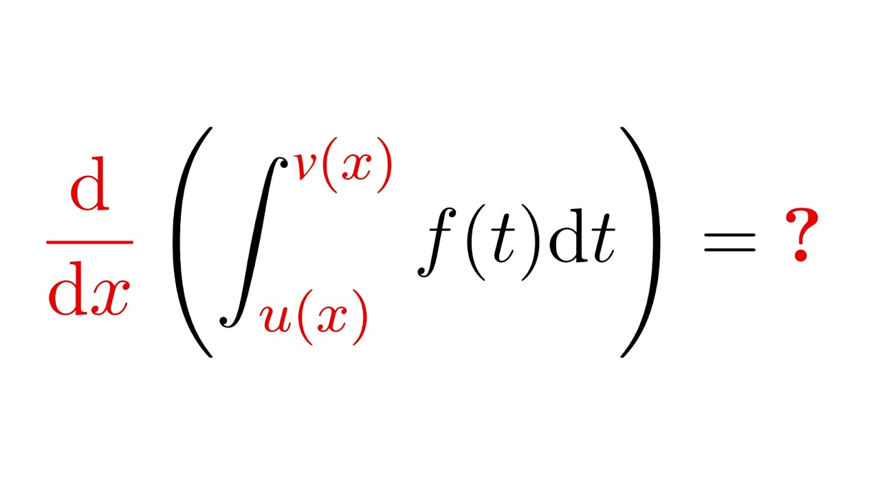 Intégration 3 - Intégrales et primitives