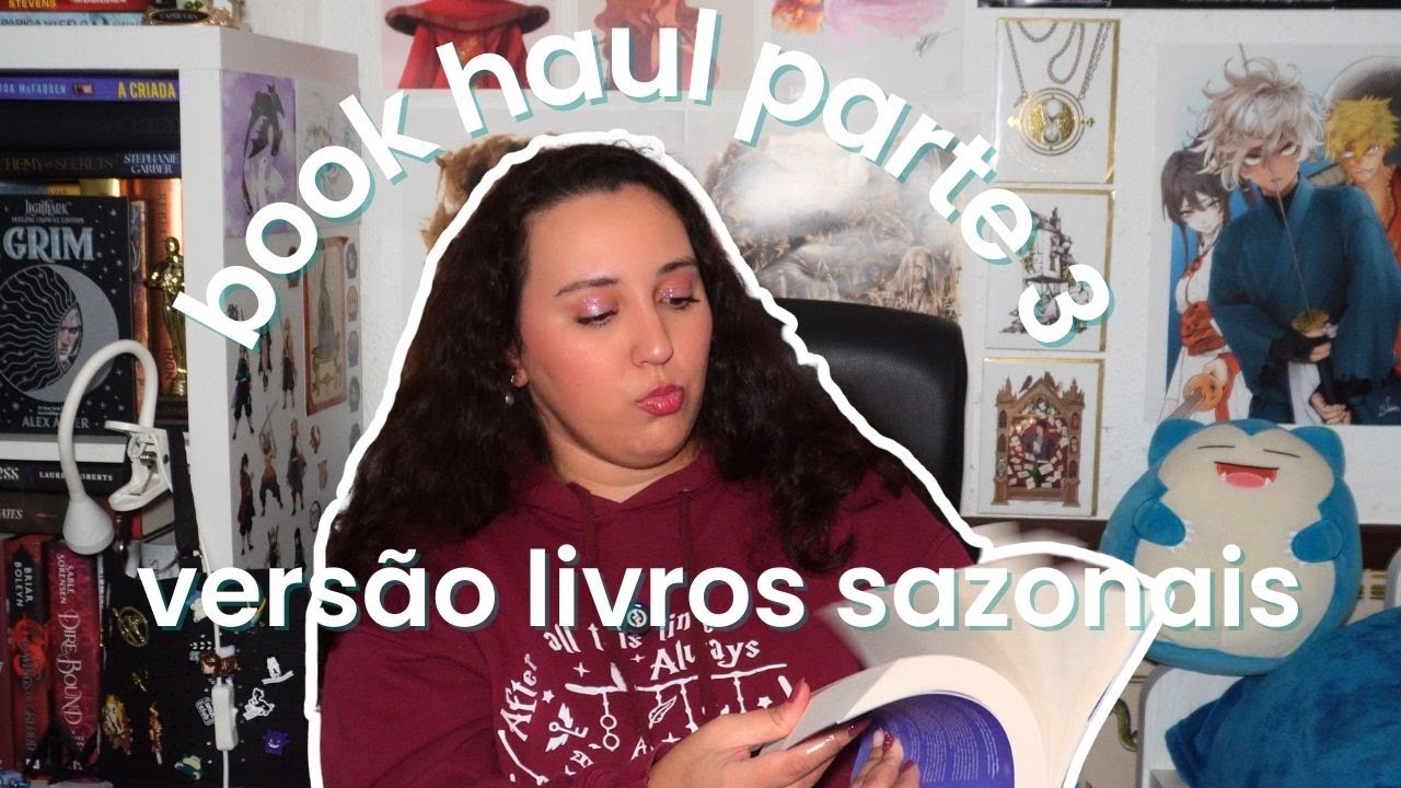 BOOK HAUL OUTONO/INVERNO 🍂❄️ | Livros Cozy & Natalícios