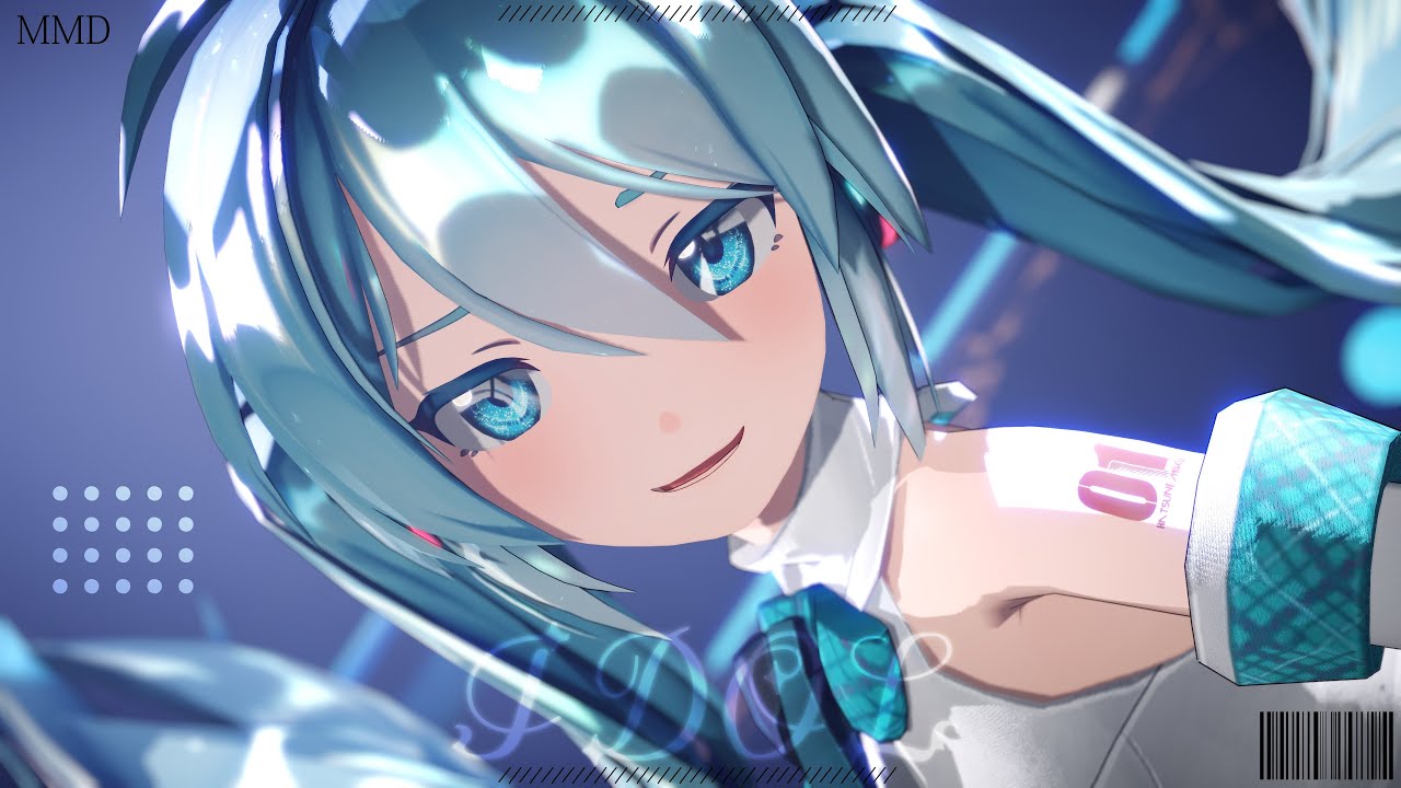 MMD 「 アイドル」Ідол✨Idol Hatsune Miku / 初音ミク 8K 3D Music Video [Русские субтитры]