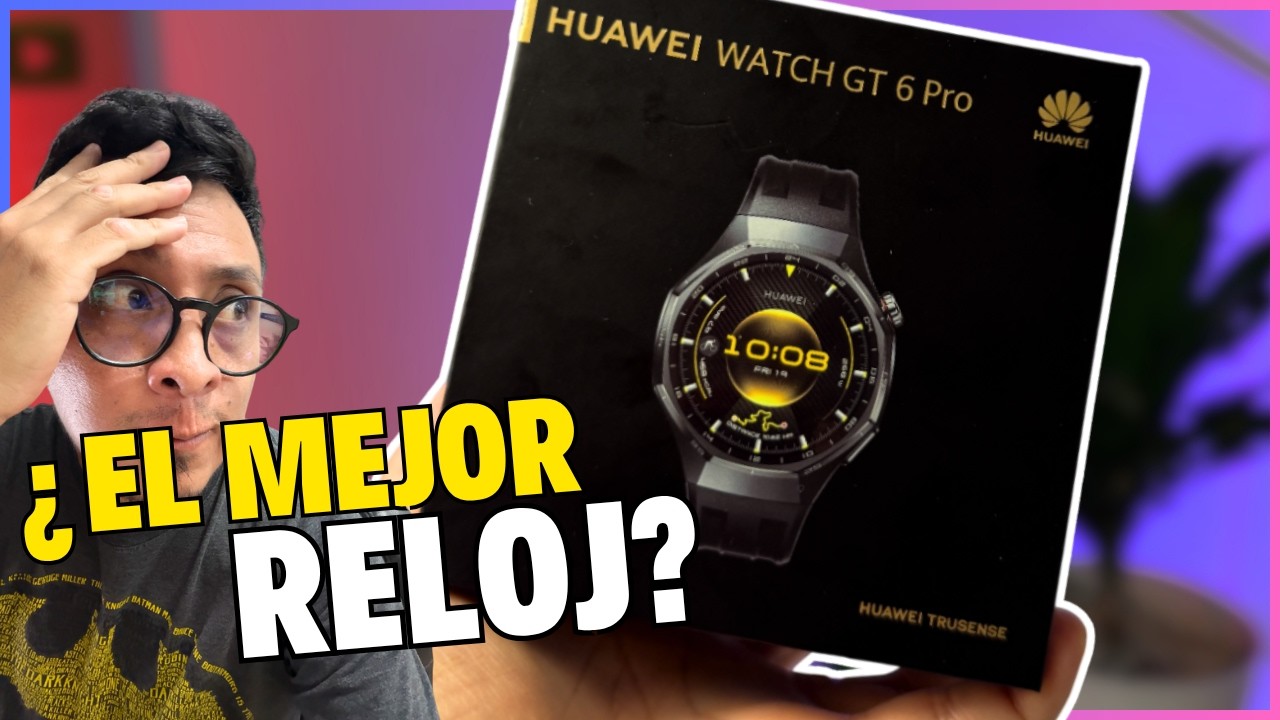Huawei Watch GT 6 Pro Unboxing en español: ¿el mejor reloj inteligente de 2025?