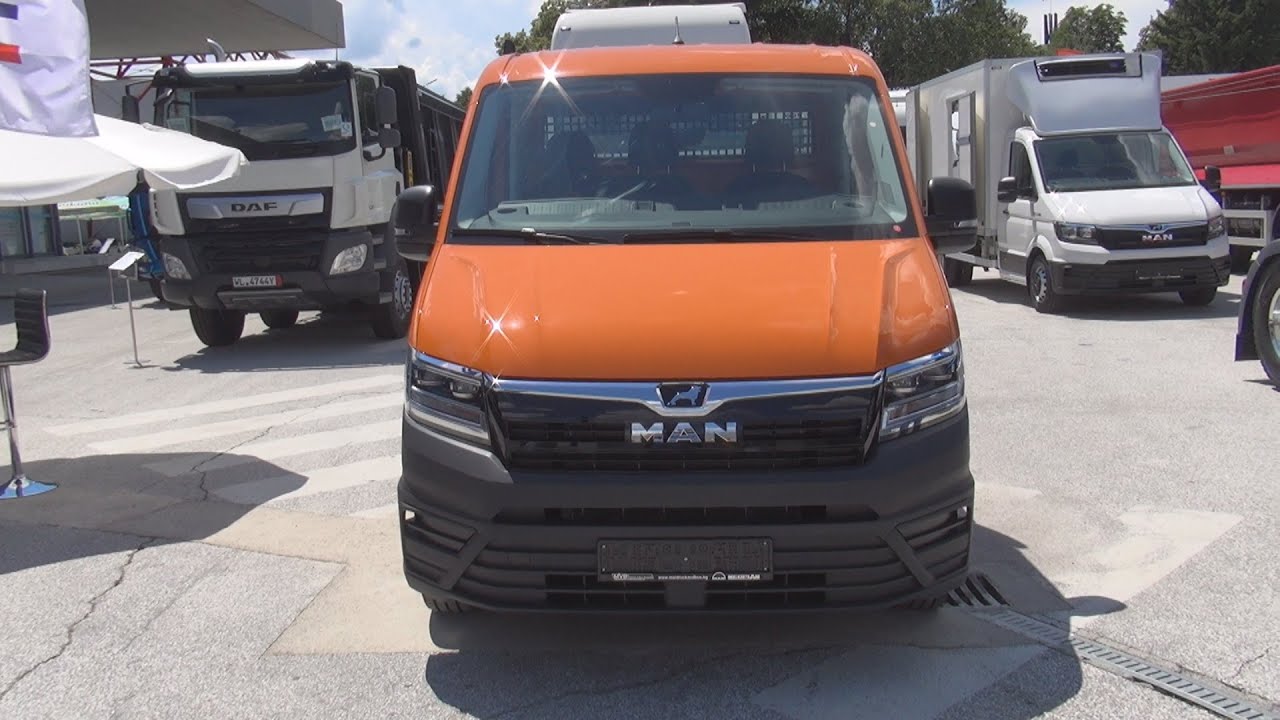 MAN TGE 3.140 Tipper Truck (2021) Exterior and Interior