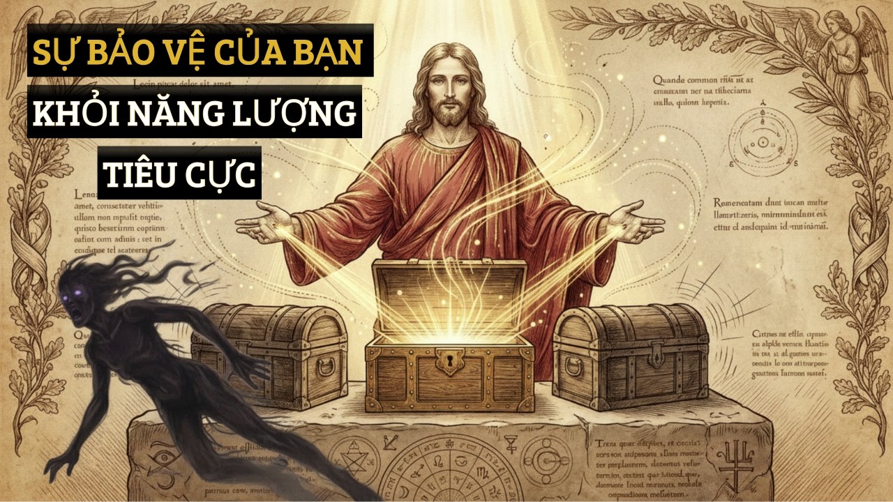 3 VẬT THỂ sẽ giúp BẢO VỆ bạn bắt đầu từ tối nay (Chúa Giê-su đã tiết lộ điều này trong bí mật)