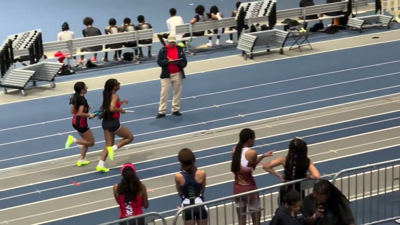 2026 PGCPS Indoor T&F Championship 4X800M Relay- A’Miya J, Jayla C, Ariel M, Journey B.