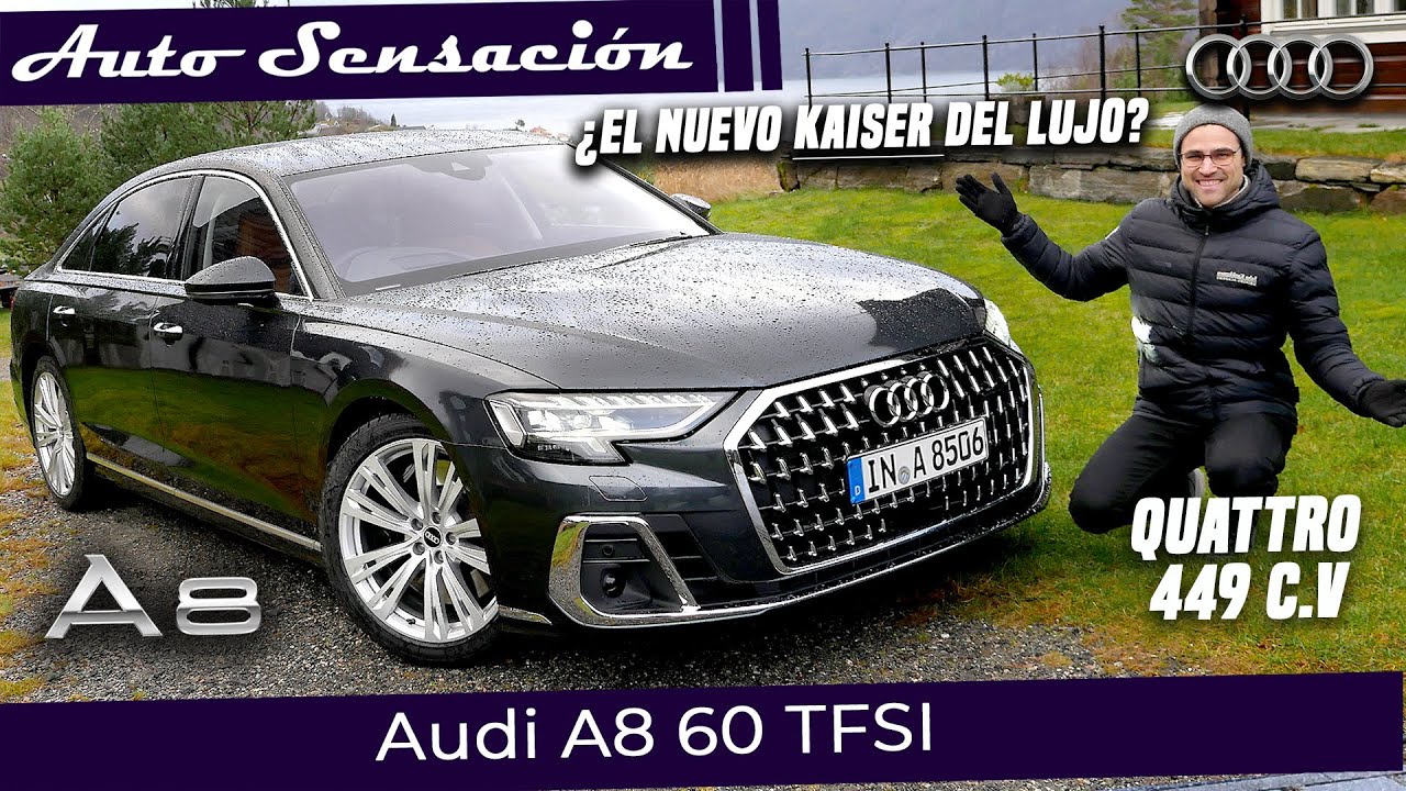 Prueba Audi a8 60tfsi quattro 2022. Probamos el Audi A8 facelift 2022.