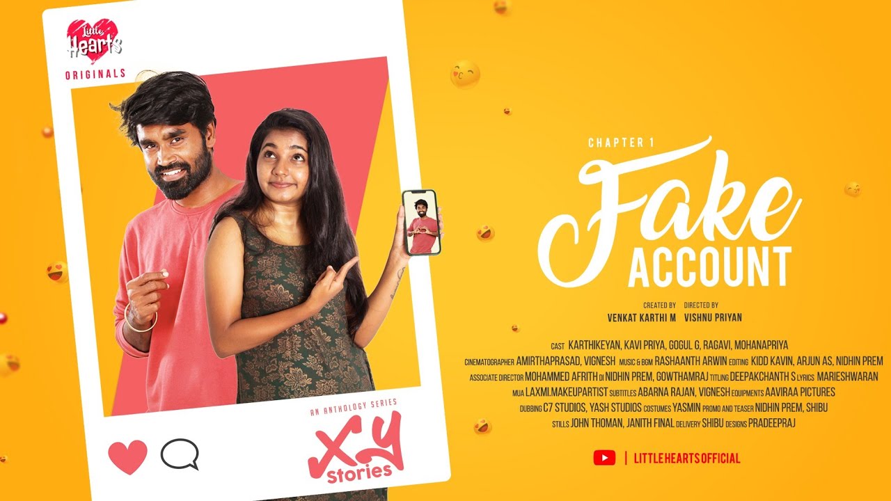 XY Stories | Chapter 1| Fake Account | an Anthology series | Little Hearts Originals