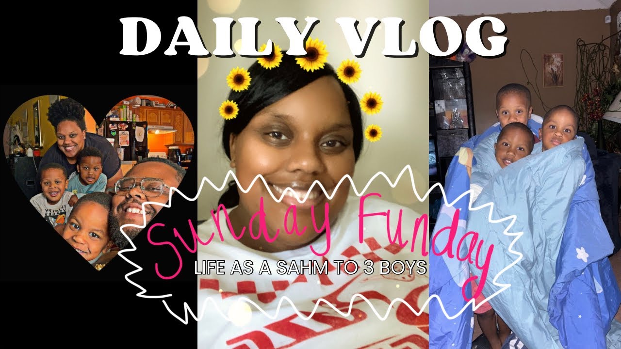 Daily Vlog: Life As A SAHM To 3 Boys 💙💙💙