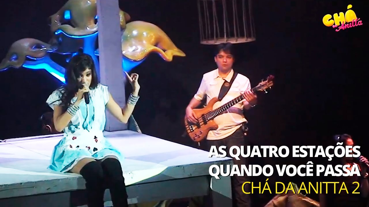 Anitta - As Quatro Estações / Quando Você Passa (Turu Turu) @ Chá da Anitta 2 - Pheeno TV