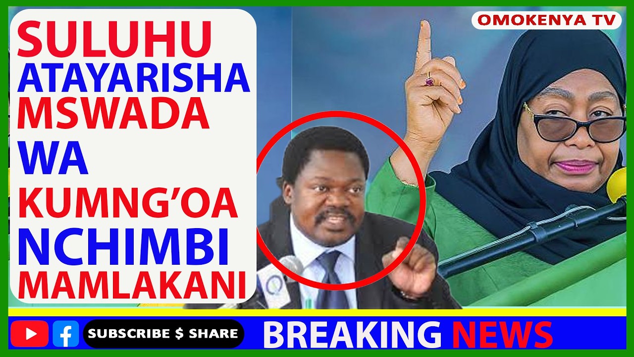 Breaking News: Mswada Wa Kumng'oa Naibu Rais Emmanuel Nchimbi Kufikishwa Bungeni