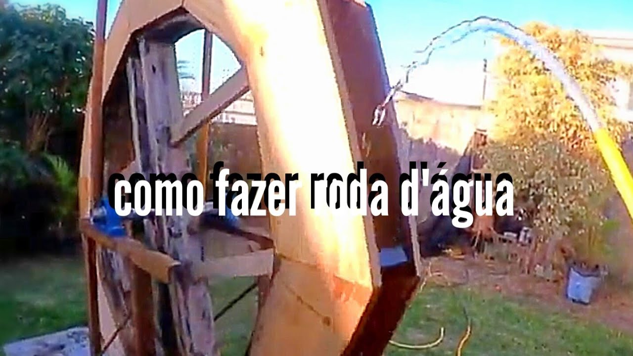 Roda d`&aacute;gua - Waterwheel - parte 1