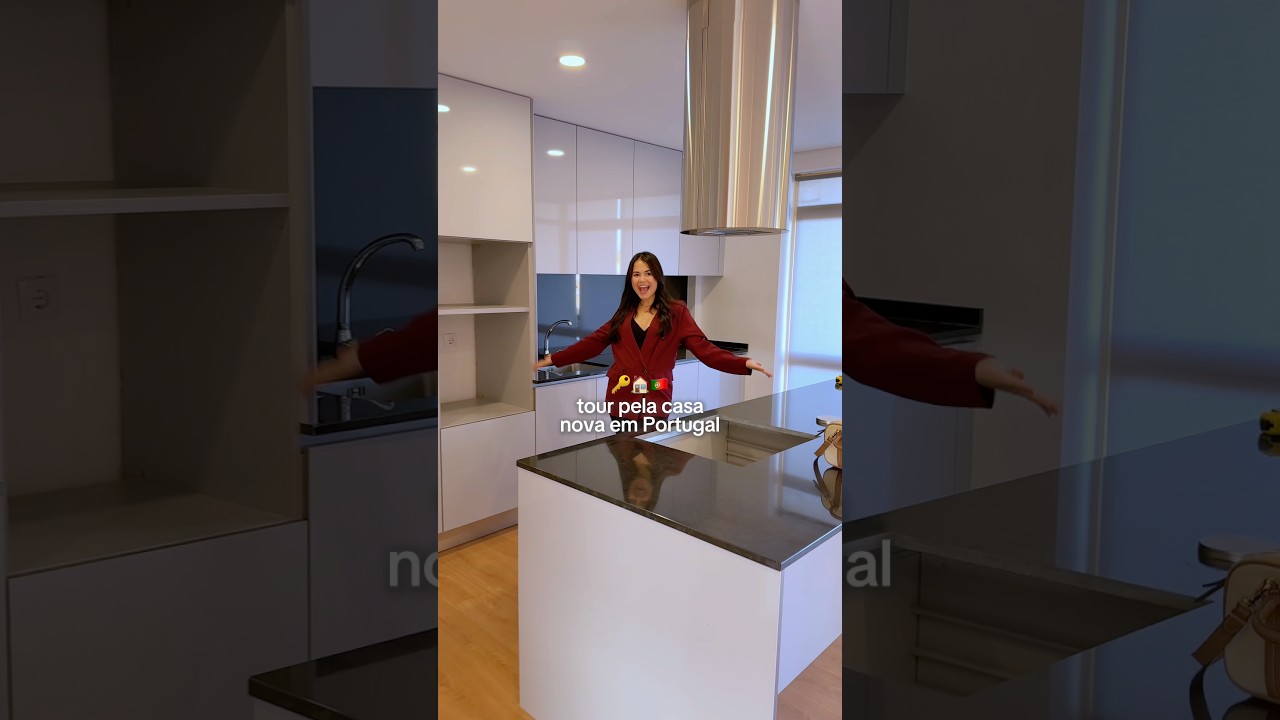 TOUR PELA NOSSA CASA EM NOVA PORTUGAL 🇵🇹🏠🔑 #casanova #mudan&ccedil;a #portugal #moraremportugal