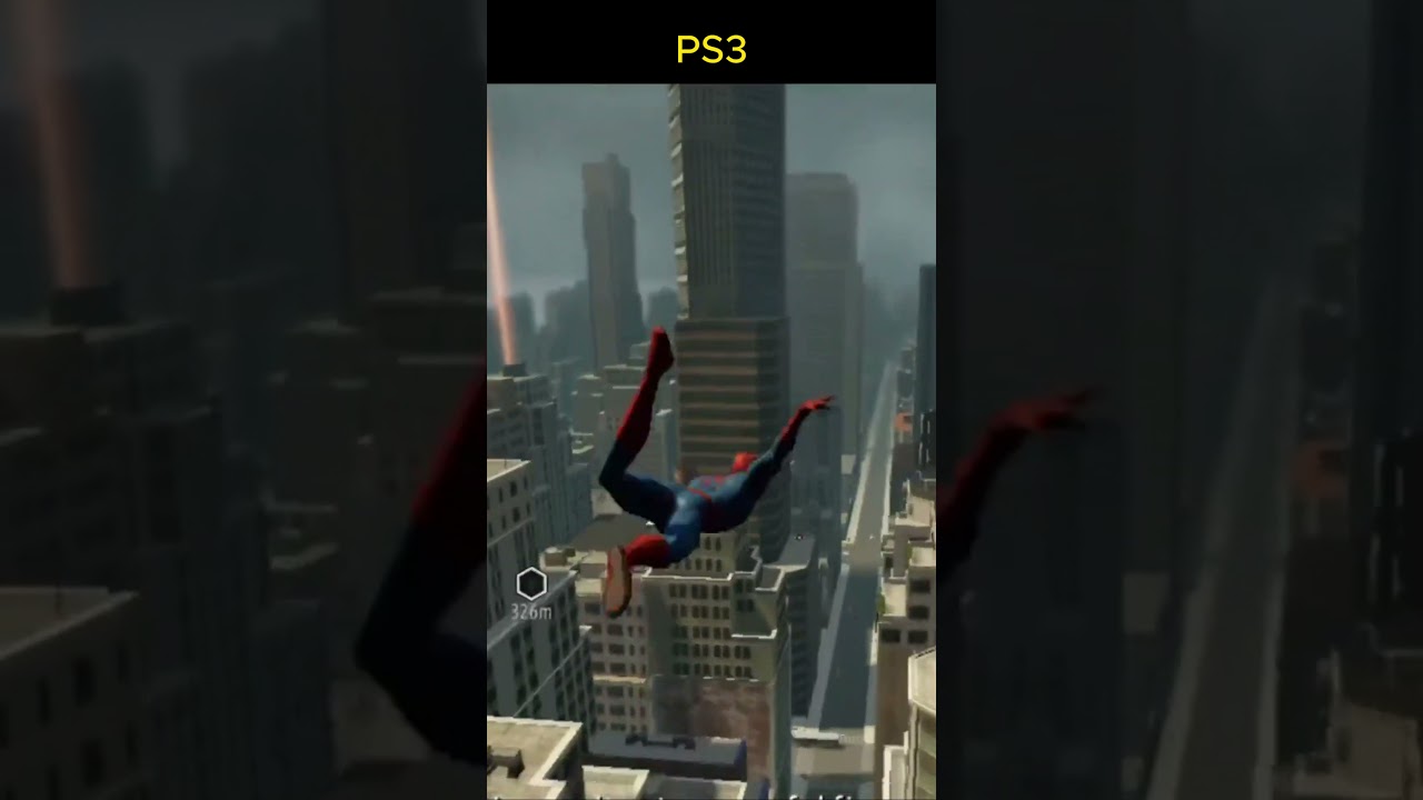 PS1 vs. PS2 vs. PS3 vs. PS4 | Spider-Man Games Gameplay and Graphics Comparison