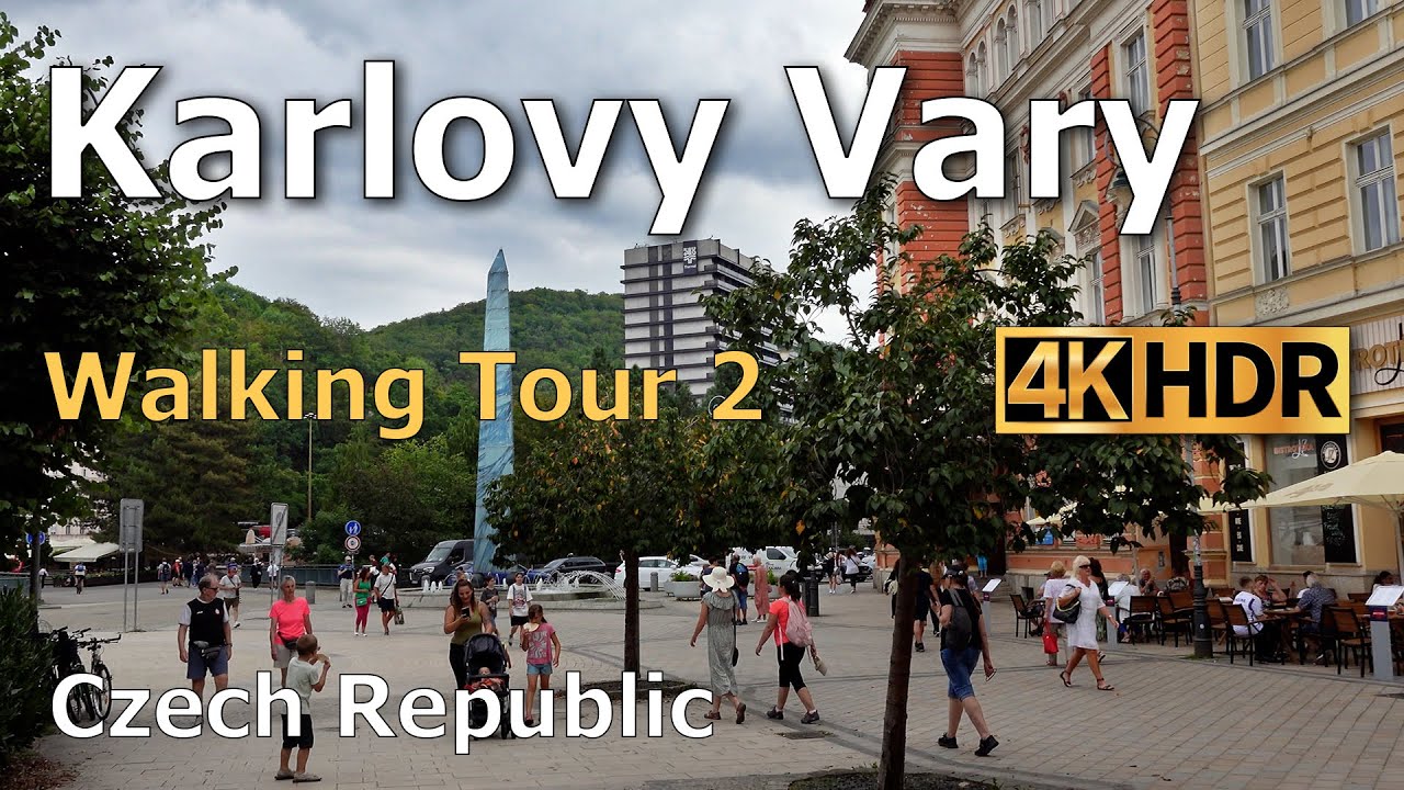 Walking Tour | Karlovy Vary | Round 2 |4K HDR