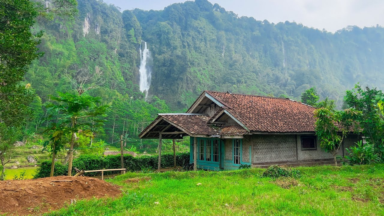 Rumah Abah Jajang Cianjur, Kalah Indahnya Dengan Rumah Di Kampung Curug Di Pedalaman Cianjur Selatan
