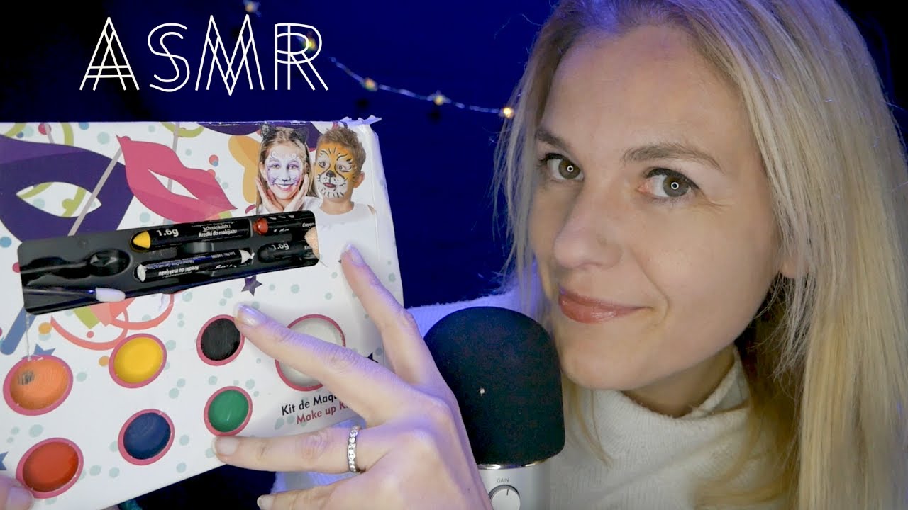 ASMR FR 💄RP Je te maquille pour le carnaval - Attention personnelle make-up