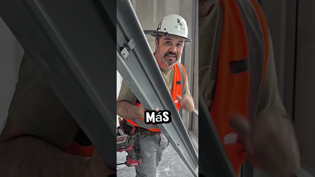 Metal Door Frame Installation Tutorial #construction #framing #doors #doors #Tutorial