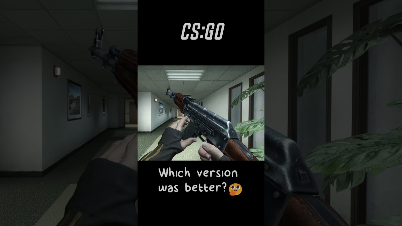 AK-47 Reload | Counter Strike Comparison 1.6 to CS 2 | Part 24 #counterstrike #csgo #cs2