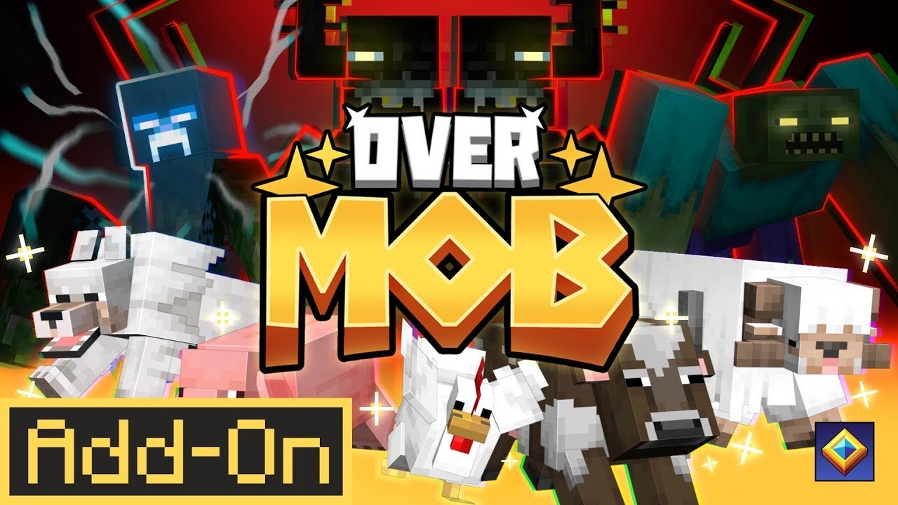 Over Mob Дополнение | Майнкрафт Рынок | Демонстрация