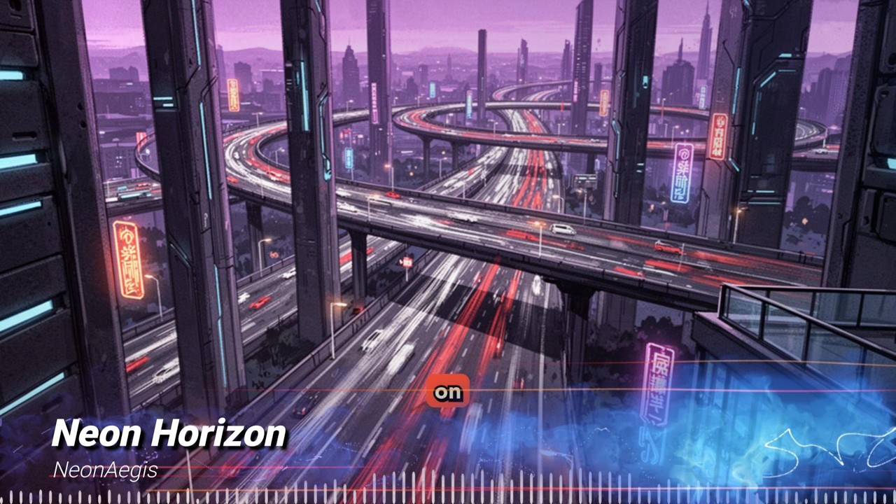 NeonAegis - Neon Horizon #eurodance #backgroundmusic #musicforvideos