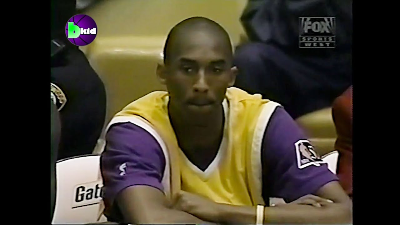 Rookie Kobe Can't Get In The Game vs Sixers | NBA 1996-97