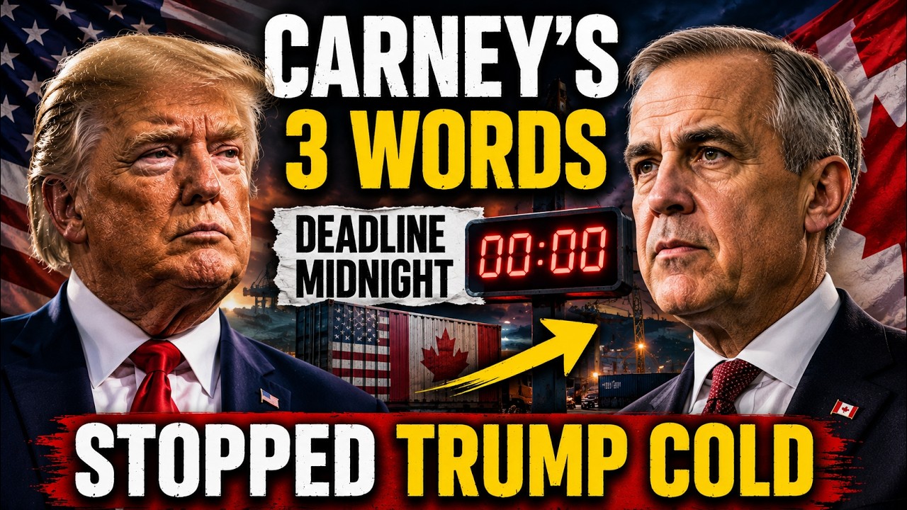 Три слова Карни остановили Трампа за 90 минут до дедлайна на 20 миллиардов долларов