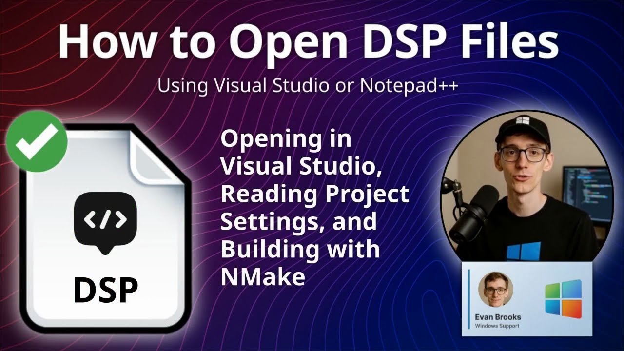 Файлы DSP: как открыть файлы проектов Visual C++ 6.0
