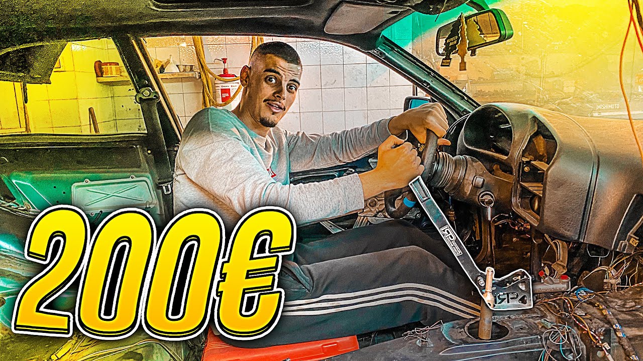 MONTIRAMO NOVU HIDRO RUCNU OD 200€ NA E36 DRIFT DRLJU!!!