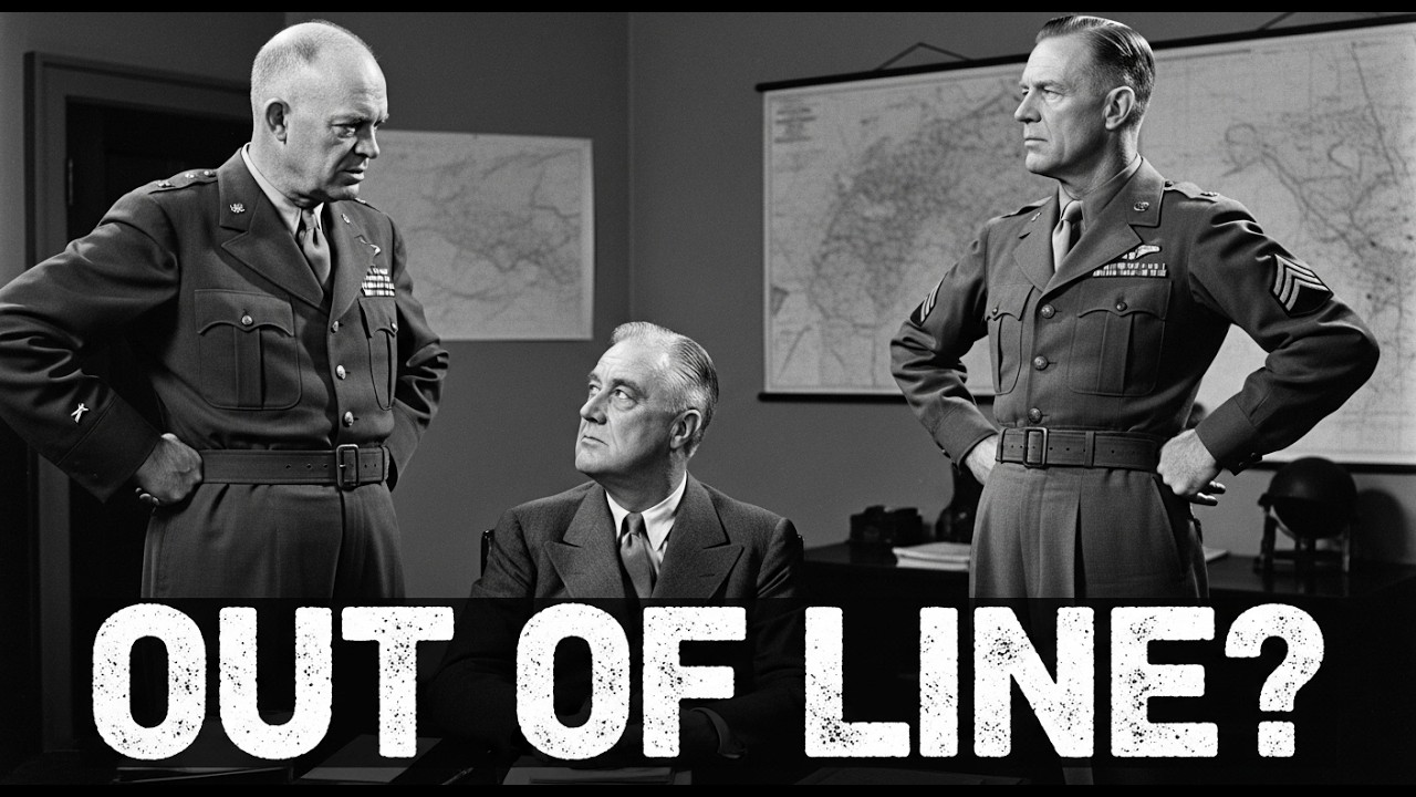 What Roosevelt Said When Eisenhower Questioned Patton’s Discipline
