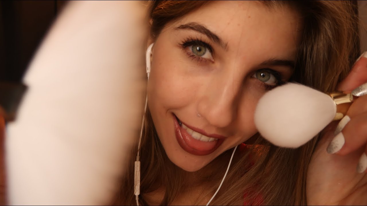Face Brushing w/ Chckoo, Shh, Schwoop, Whoosh, etc. ❤️ *UP-CLOSE, PERSONAL ATTENTION*