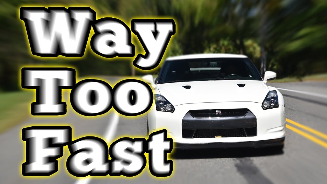 DRiving a Nissan GTR for the first time
