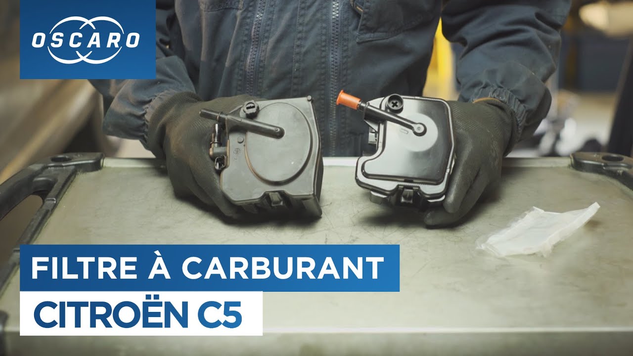 Changer le filtre à carburant sur Citroën C5 - 1.6 HDi