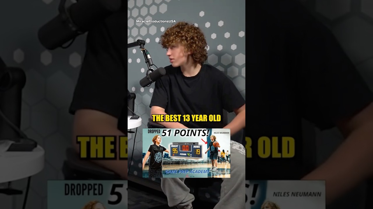 The Best 13 Year Old Hooper on EARTH 🏀👀