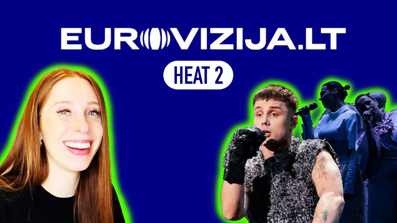 LET'S REACT TO EUROVIZIJA.LT HEAT 2 FINALISTS //ATIKIN & VILNIUS VOICES (LITHUANIA EUROVISION 2026)