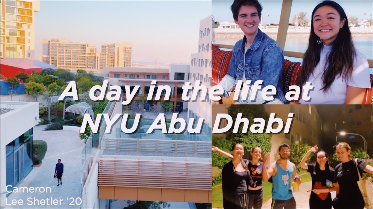 Global Stories: A day in the life of Cameron at NYU Abu Dhabi