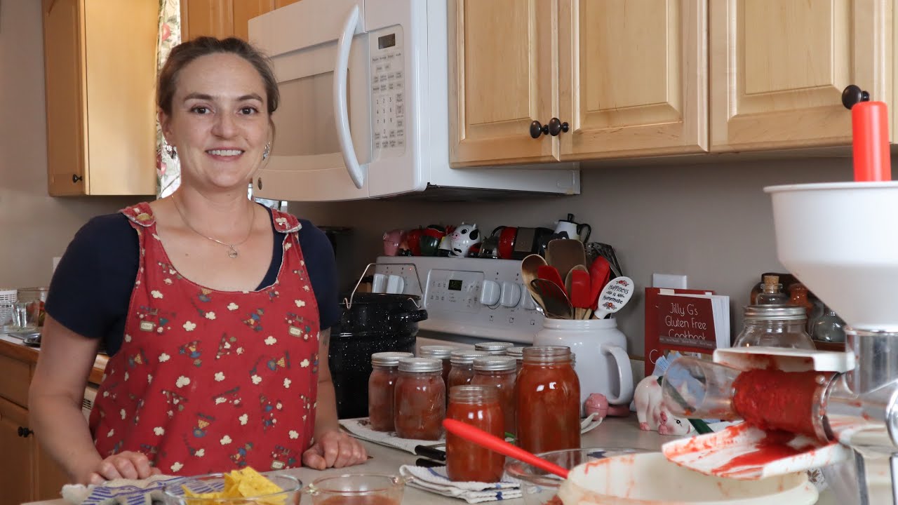 How to make and Can Salsa! Naturally Gluten Free already!