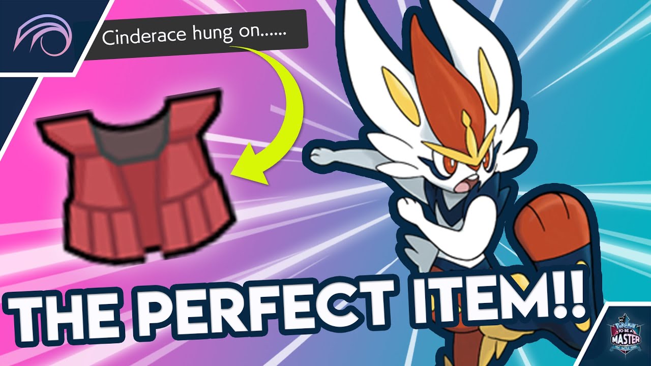 ASSAULT VEST CINDERACE TEAM VGC 2020 RANKED DOUBLES Pokemon Sword and Shield DLC Isle of Armor