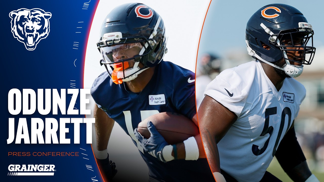 Rome Odunze, Grady Jarrett attest standard has been raised | Press Conference