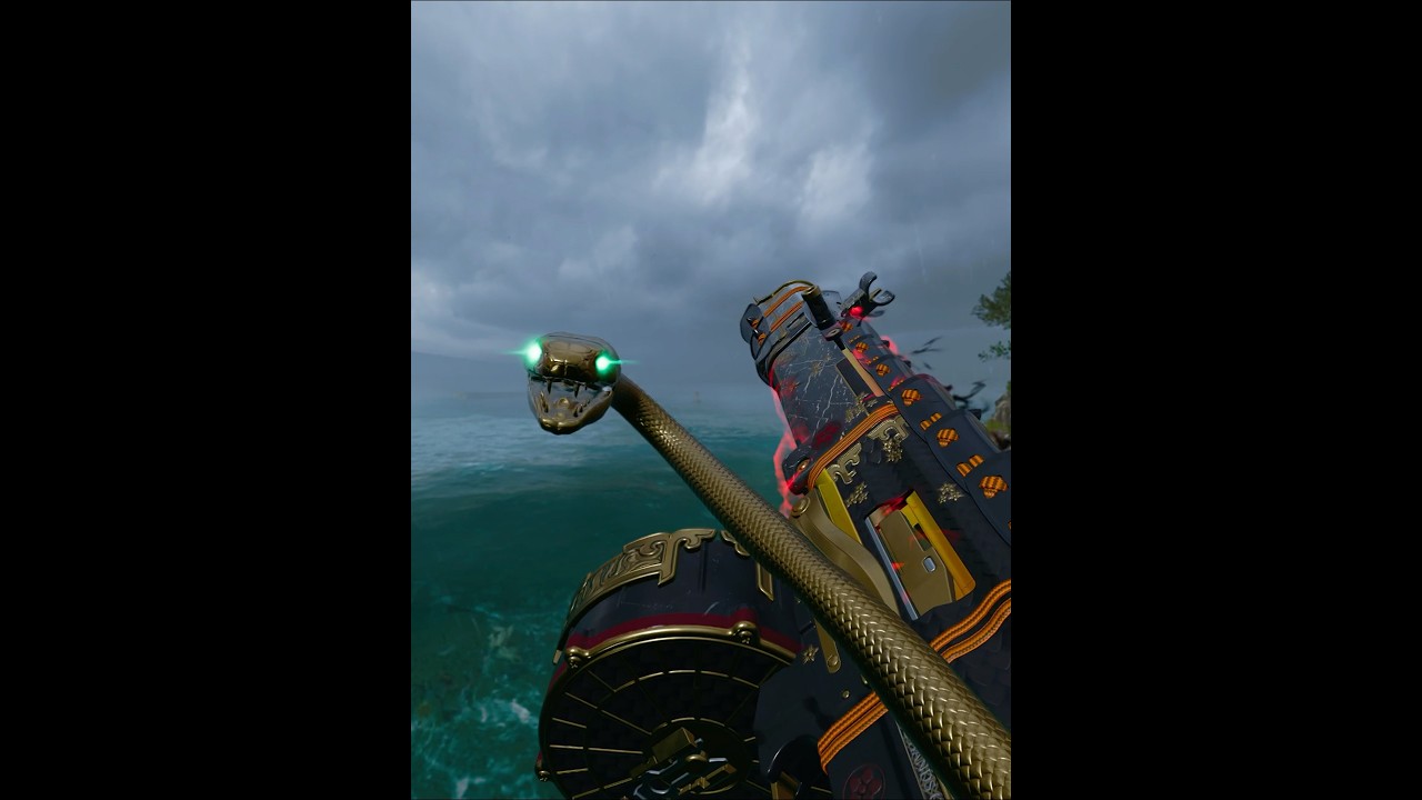 Most unique golden snake Mastercraft weapon inspection cod bo6 #bo6 #mw3 #warzone #cod #callofduty
