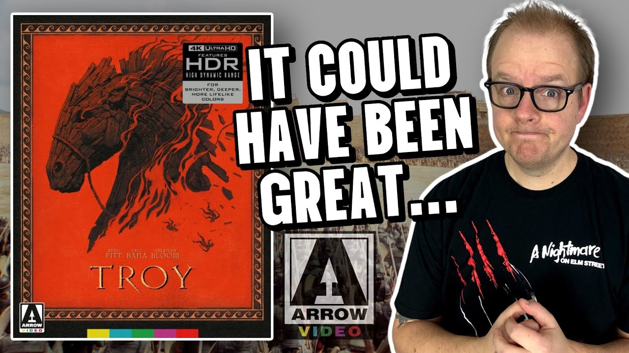 Троя (2004) Обзор 4K UHD | Arrow Video | Что мне ПОНРАВИЛОСЬ, а что НЕТ!